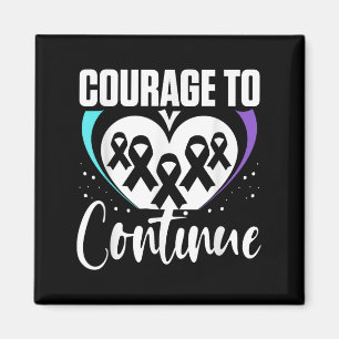 National Suicide Prevention Awareness Month Warrio Magnet