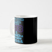 National Suicide Prevention Lifeline 988 Kaffeetasse (Vorderseite Links)