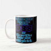 National Suicide Prevention Lifeline 988 Kaffeetasse (Links)