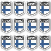 National - Suomi Aufkleber (Vorderseite)