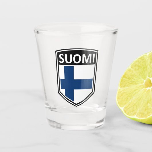 National - Suomi Schnapsglas (Vorderseite)