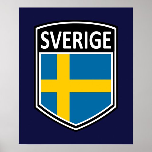 national - Sverige Poster (Vorne)