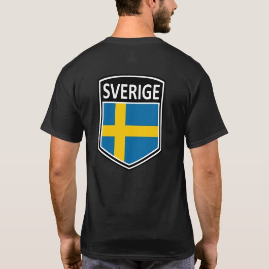 national - Sverige T-Shirt (Rückseite)