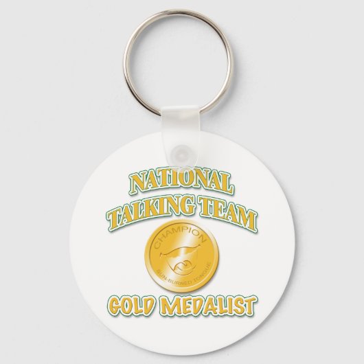 National Talking Team Gold Medalist Schlüsselanhänger (Vorderseite)