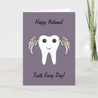National Tooth Fairy Day Karte