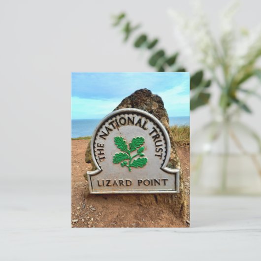 National Trust - Lizard Point (Cornwall) Postkarte (Stehend Vorderseite)