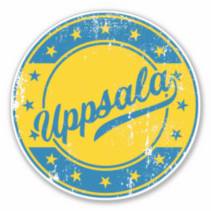 National - Uppsala Sverige Schweden Sticker
