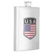 National - USA Flachmann (Rechts)