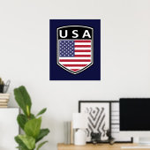 National - USA Poster (Heimbüro)