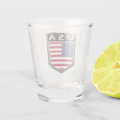National - USA Schnapsglas (Rückseite)