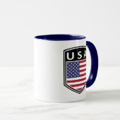 National - USA Tasse (VorderseiteRechts)