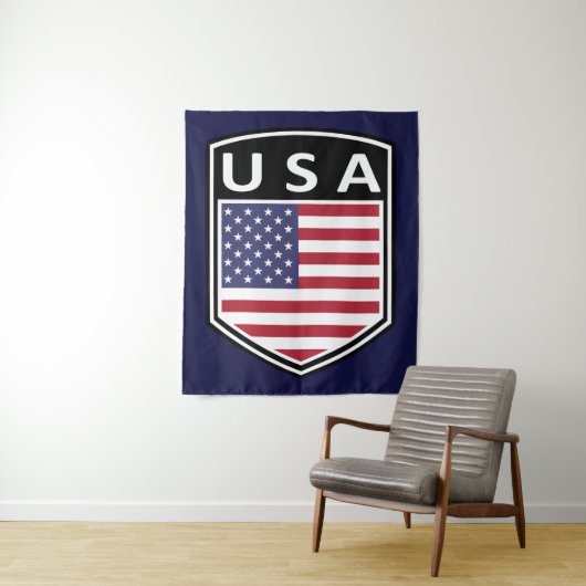 National - USA Wandteppich (Beispiel)