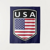 National - USA Wandteppich (Vorderseite)