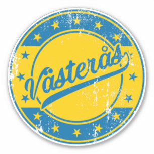 National - Västerås Sverige Schweden Sticker