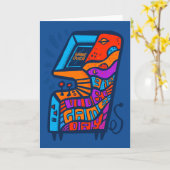 National Video Game Day 9. September Karte (Gelbe Blume)