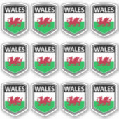 National - Wales Aufkleber (Vorderseite)