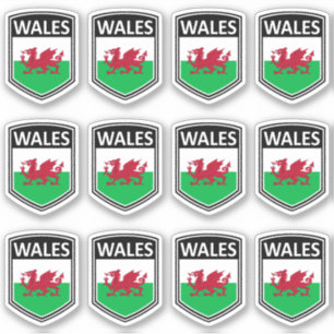 National - Wales Aufkleber