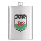 National - Wales Flachmann (Vorderseite)