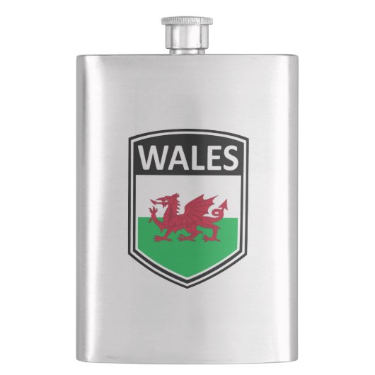 National - Wales Flachmann (Vorderseite)