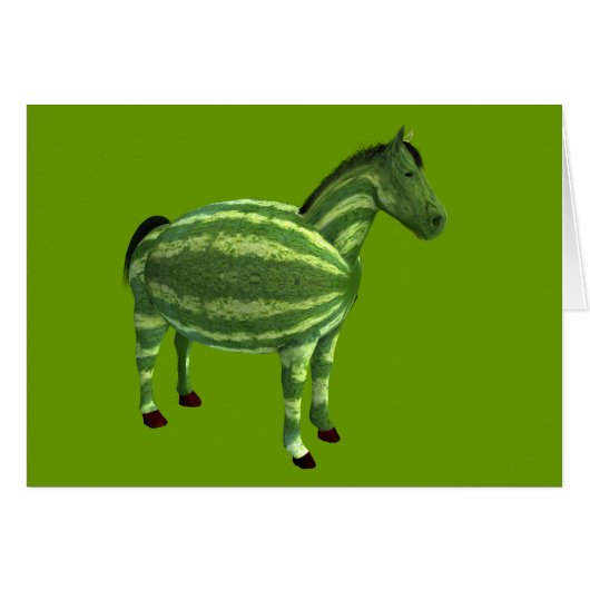 National Watermelon Day Horse (Vorderseite (Horizontal))