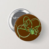 National Watermelon Day Octopus Button (Vorne & Hinten)