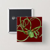 National Watermelon Day Octopus Button (Vorne & Hinten)