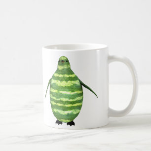 National Watermelon Day Penguin Kaffeetasse