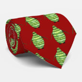 National Watermelon Day Penguin Krawatte (Gerollt)