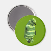 National Watermelon Day Penguin Magnet (Vorderseite/Rückseite)