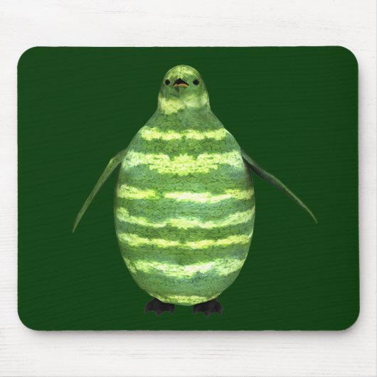 National Watermelon Day Penguin Mousepad (Vorne)