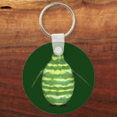 National Watermelon Day Penguin Schlüsselanhänger (Vorderseite)