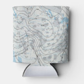 National Weather Map Dosenkühler (Vorderseite)