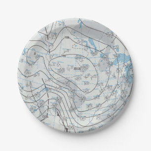 National Weather Map Pappteller