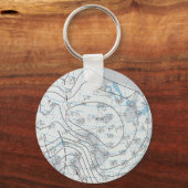 National Weather Map Schlüsselanhänger (Vorderseite)