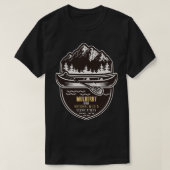 National Wild and Landschaftlich River Mulberry T-Shirt (Design vorne)