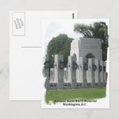 National World War II Postkarte (Vorne/Hinten)