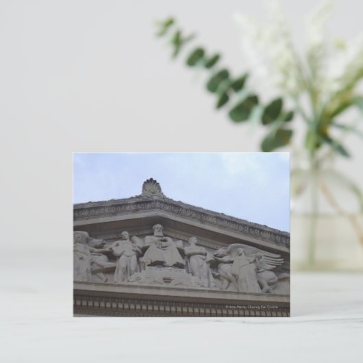 Nationalarchiv Postkarte (Stehend Vorderseite)