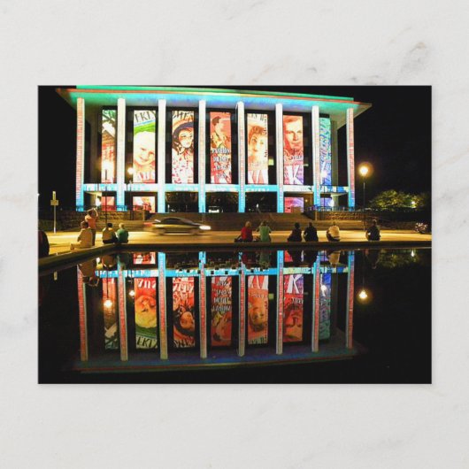 Nationalbibliothek - Canberra Postkarte (Vorderseite)