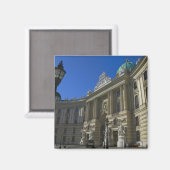 Nationalbibliothek, Hofburg (Kaiserpalast) Magnet (Vorderseite/Rückseite)