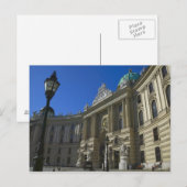 Nationalbibliothek, Hofburg (Kaiserpalast) Postkarte (Vorne/Hinten)