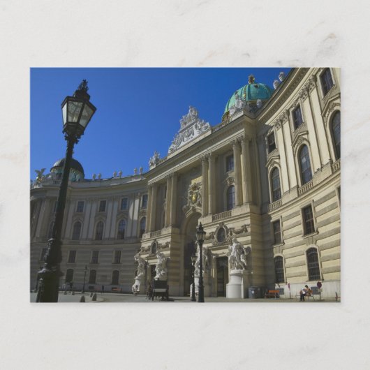 Nationalbibliothek, Hofburg (Kaiserpalast) Postkarte (Vorderseite)