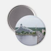 Nationalbibliothek Lettlands, Riga Magnet (Vorderseite/Rückseite)