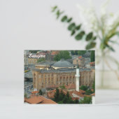 Nationalbibliothek Postkarte (Stehend Vorderseite)