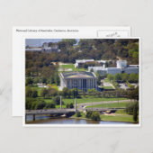 Nationalbibliothek Postkarte (Vorne/Hinten)