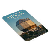 Nationalbibliothek von Belarus Belarus Magnet (Rechte Seite)