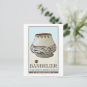 Nationaldenkmal Bandelier 3 Postkarte (Stehend Vorderseite)