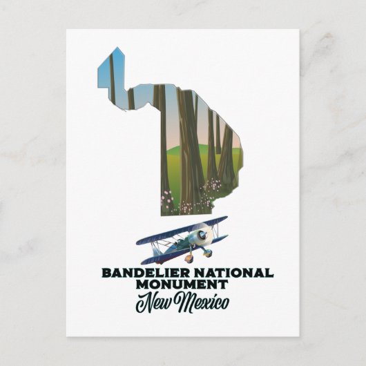 Nationaldenkmal bandelier postkarte (Vorderseite)