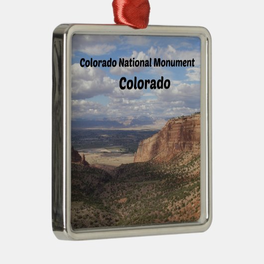 Nationaldenkmal Colorado, CO Silbernes Ornament (Rechts)