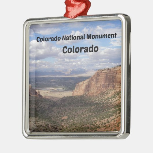 Nationaldenkmal Colorado, CO Silbernes Ornament (Links)