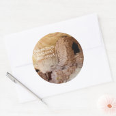 Nationaldenkmal der Bären Runder Aufkleber (Umschlag)